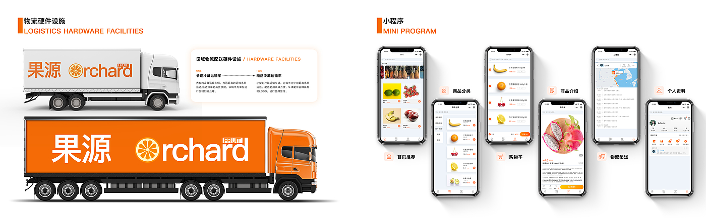 Unsalable fruit，Service design，Mobile application，system design，Social welfare，sample reels，