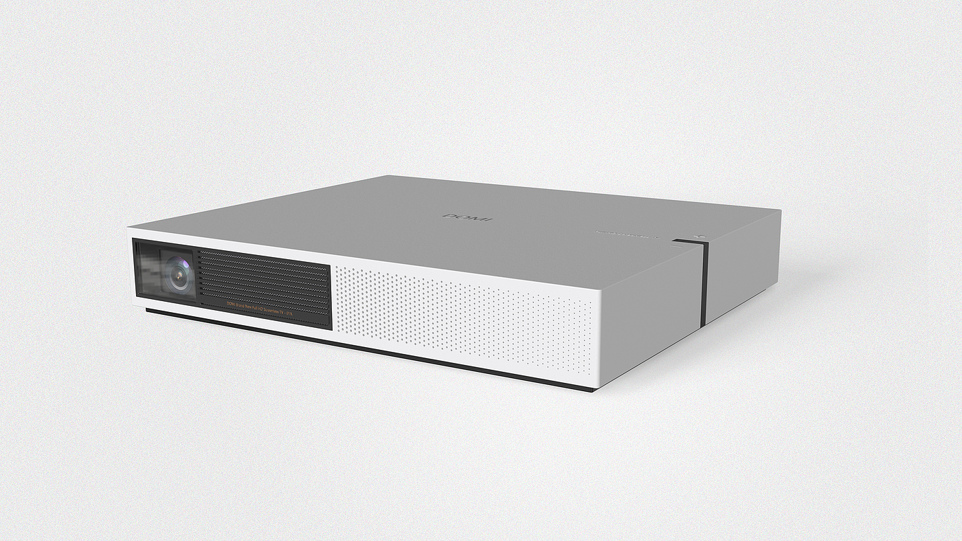 Projector，Intelligent hardware，Minimalist，modern，Sense of science and technology，