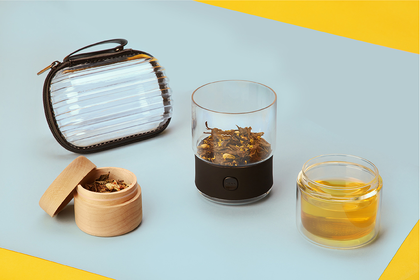Original product design，Life aesthetics，Original product design，New tea experience，Life aesthetics，Portable travel tea set，New tea experience，Fashion health，Portable travel tea set，Fashion health，