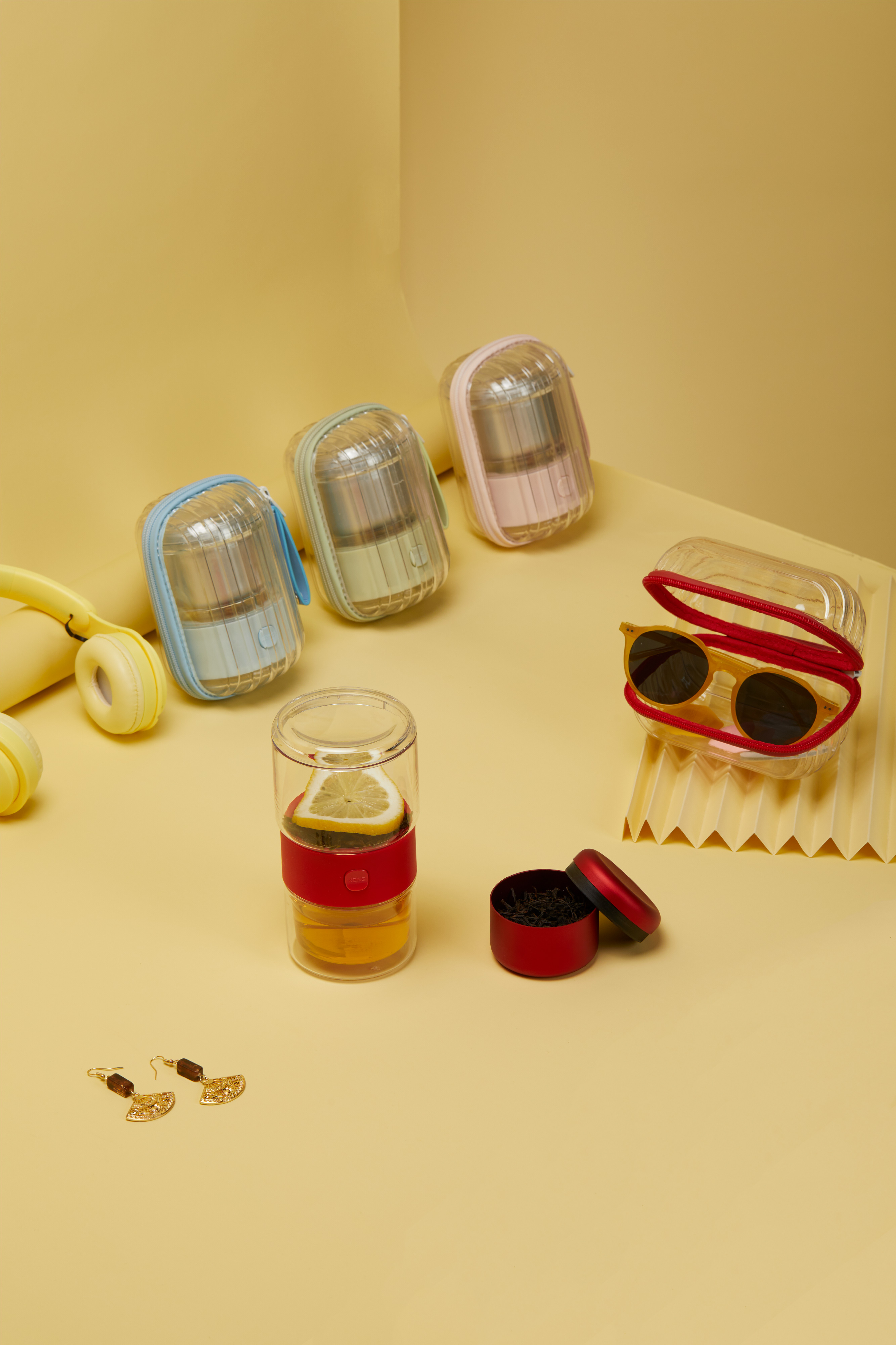 Original product design，Life aesthetics，Original product design，New tea experience，Life aesthetics，Portable travel tea set，New tea experience，Fashion health，Portable travel tea set，Fashion health，