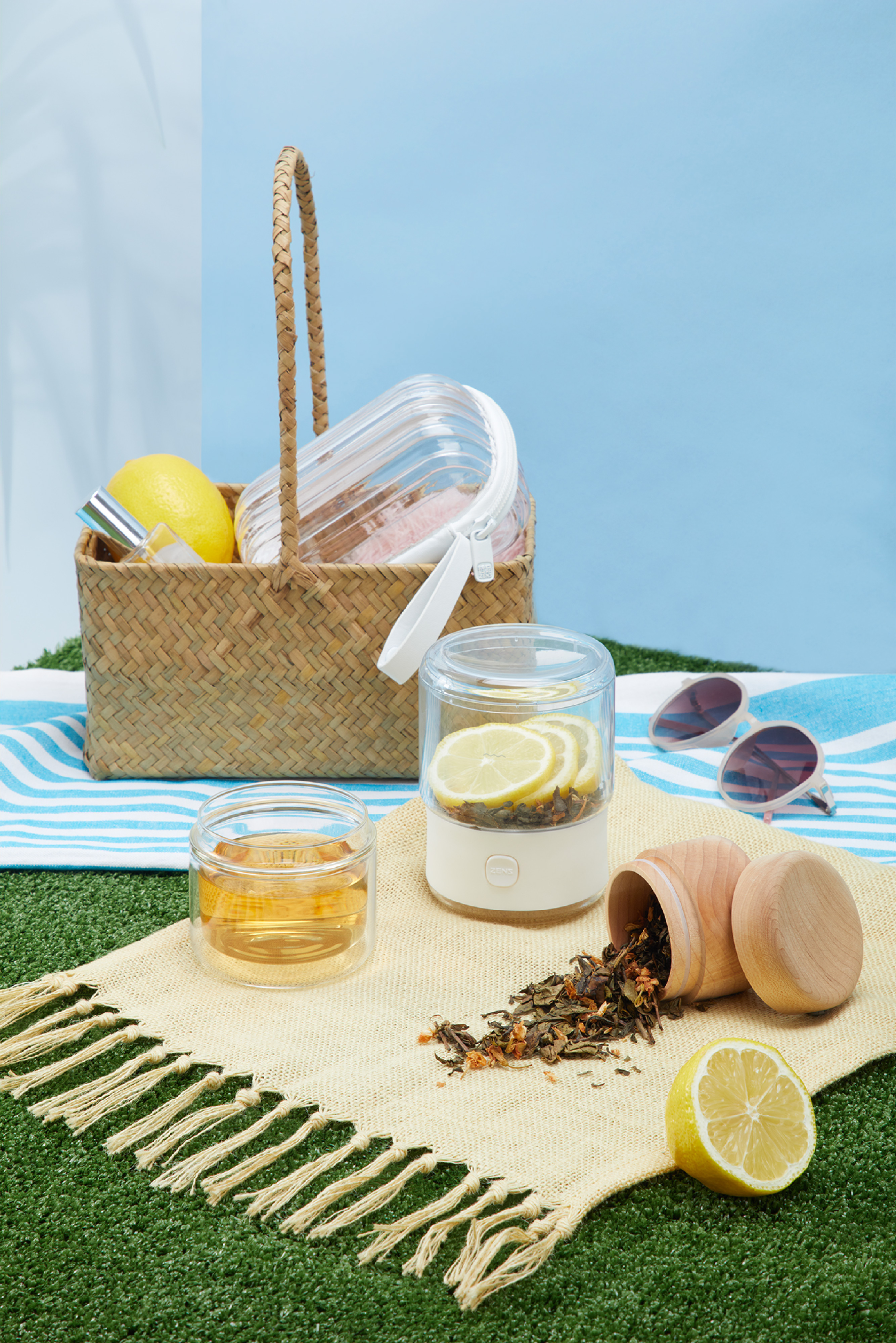 Original product design，Life aesthetics，Original product design，New tea experience，Life aesthetics，Portable travel tea set，New tea experience，Fashion health，Portable travel tea set，Fashion health，