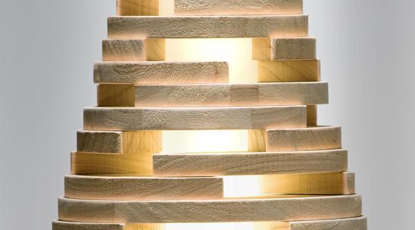 lamps and lanterns，furniture，Layered structure，Pile up，