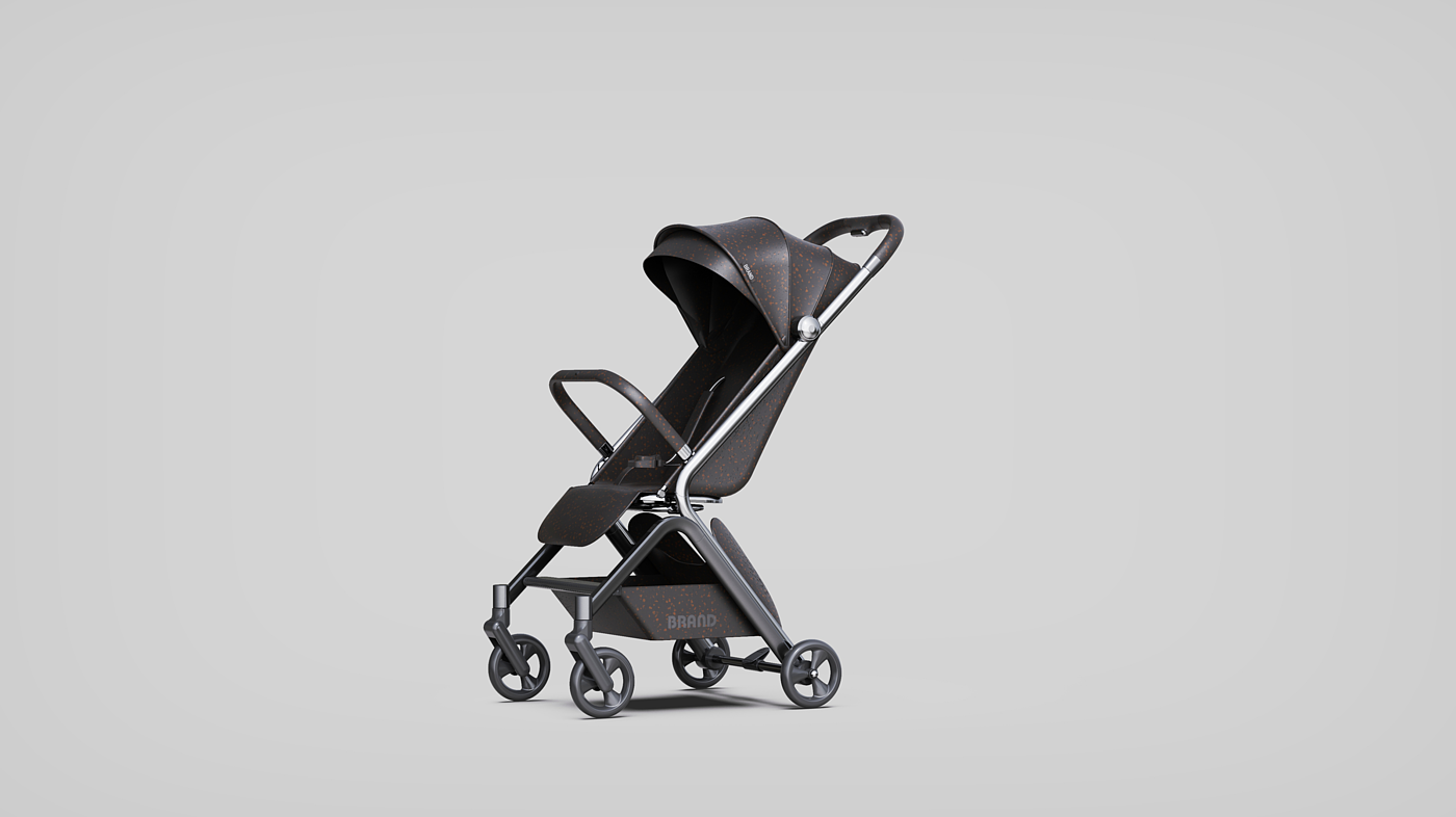 Stroller design, mother and baby，Safety seat，industrial design，Baby stroller，Good boy，Children's products，