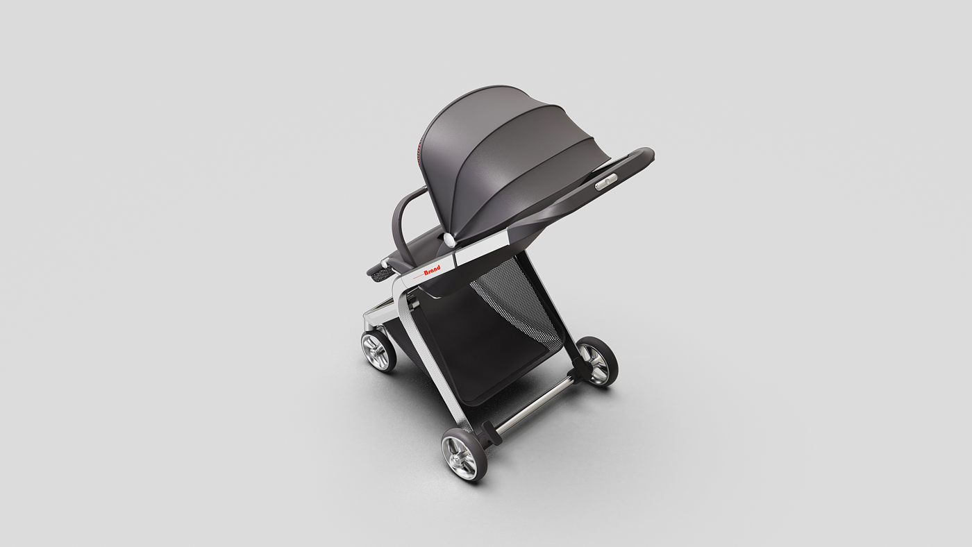 Stroller design, mother and baby，Safety seat，industrial design，Baby stroller，Good boy，Children's products，