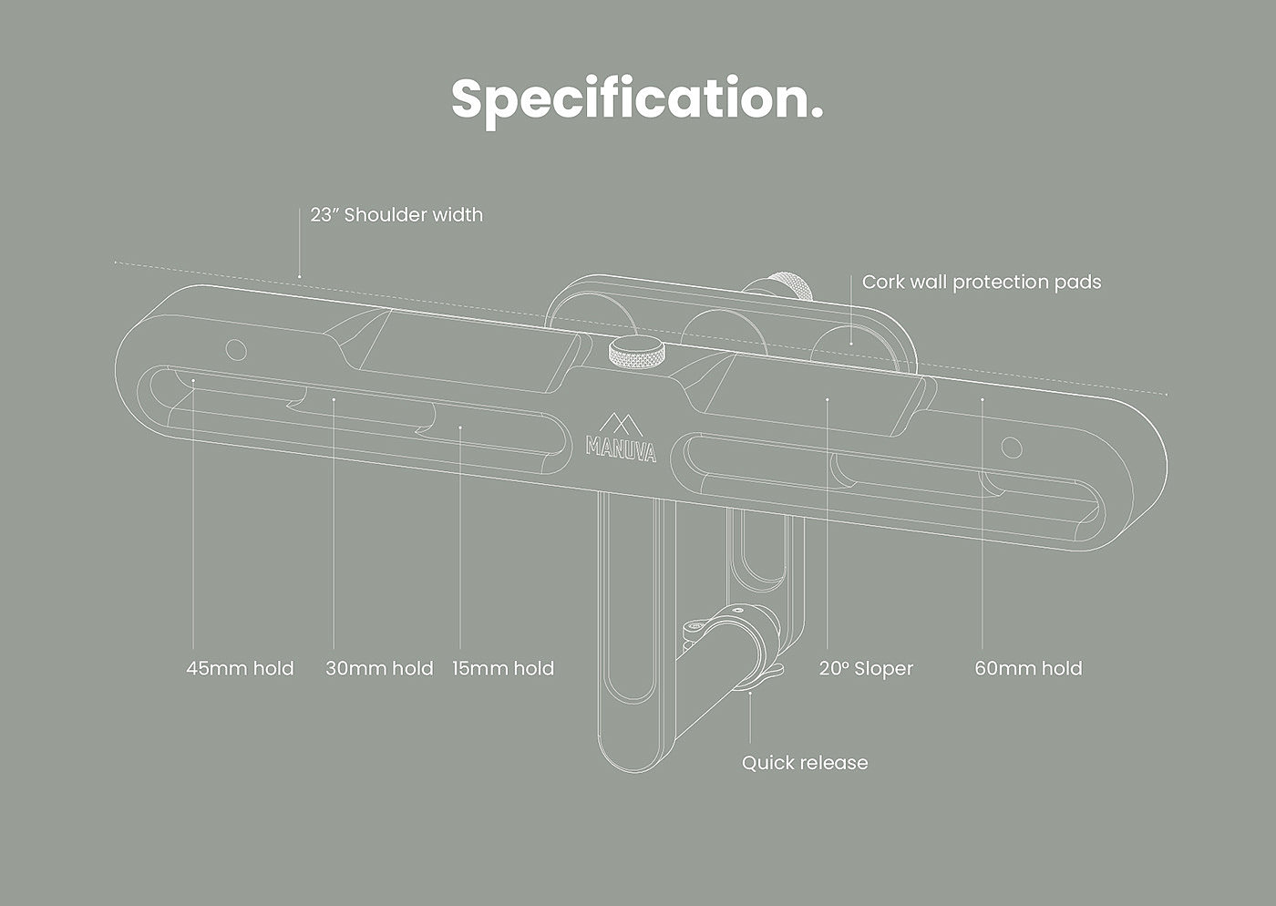 Suspension plate，Rock Climbing，Render，cmf，