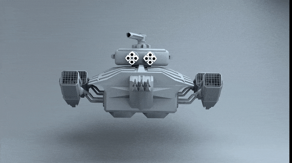 机器人，未来，坦克，视觉，