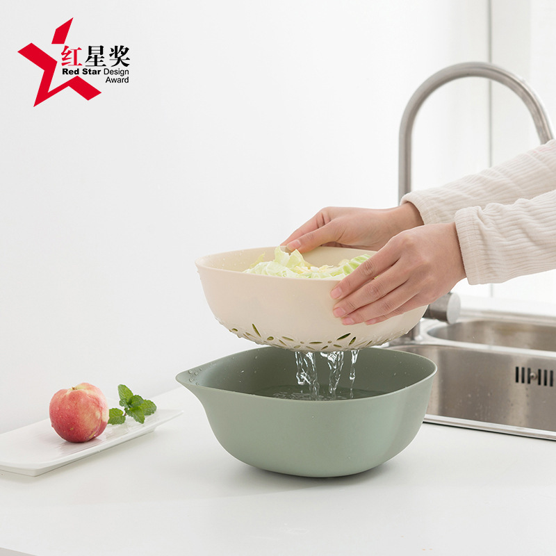 Household products，industrial design，Kitchen supplies，Drain basket，