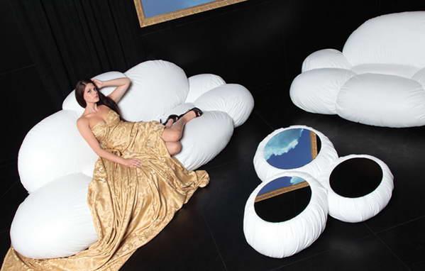 Cirrus cloud，Furniture set，originality，sofa，