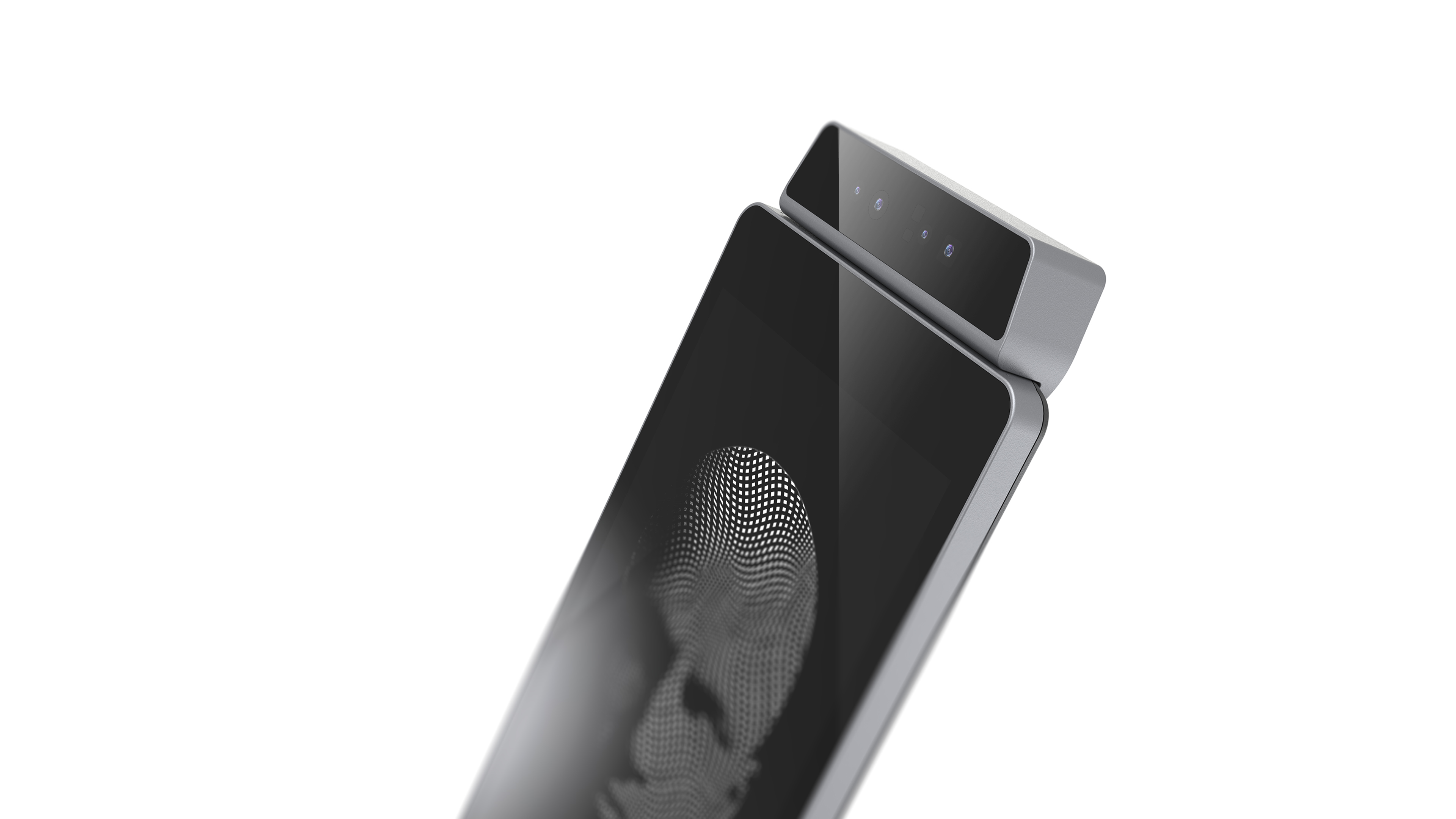 Brush face payment，FacePay，Black cool，3D structured light camera，External camera design，Lightweight design，