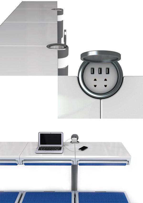 Adjustable，Airport seat，Design drawings，convenient，