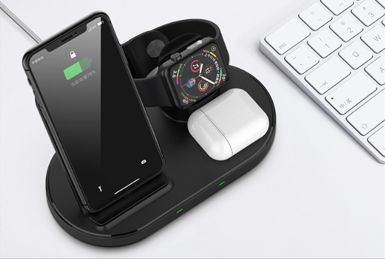 Three in one wireless charging，Wireless charging，multi-function，