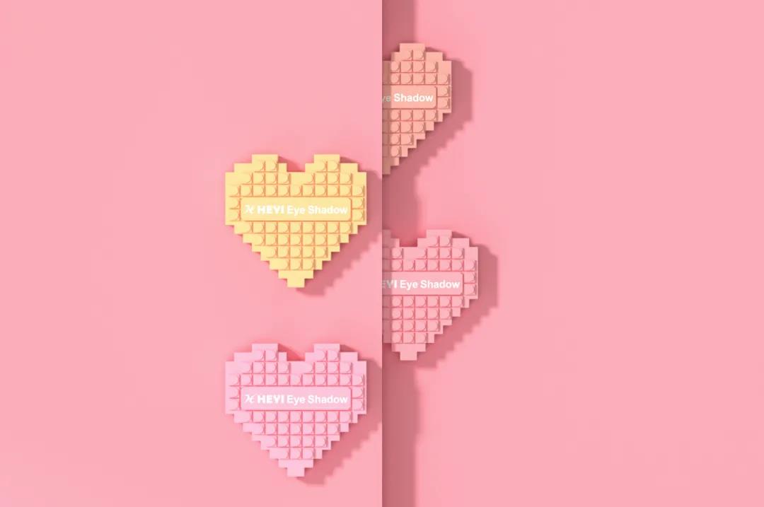 Eye shadow，Building blocks，love，Beauty makeup，Japan and South Korea，online retailers，