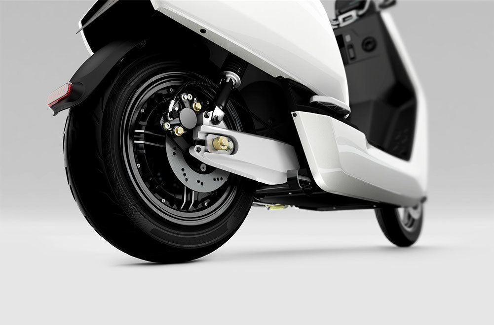 Electric vehicle，Electric motorcycle，Calf，Design details，Traffic work，