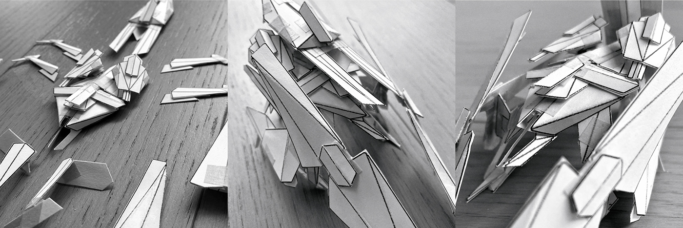 Mechanics，Toy mecha，plane，paper，