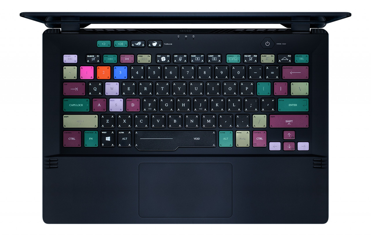 Notebook computer，ASUS，fashion，printing，black，