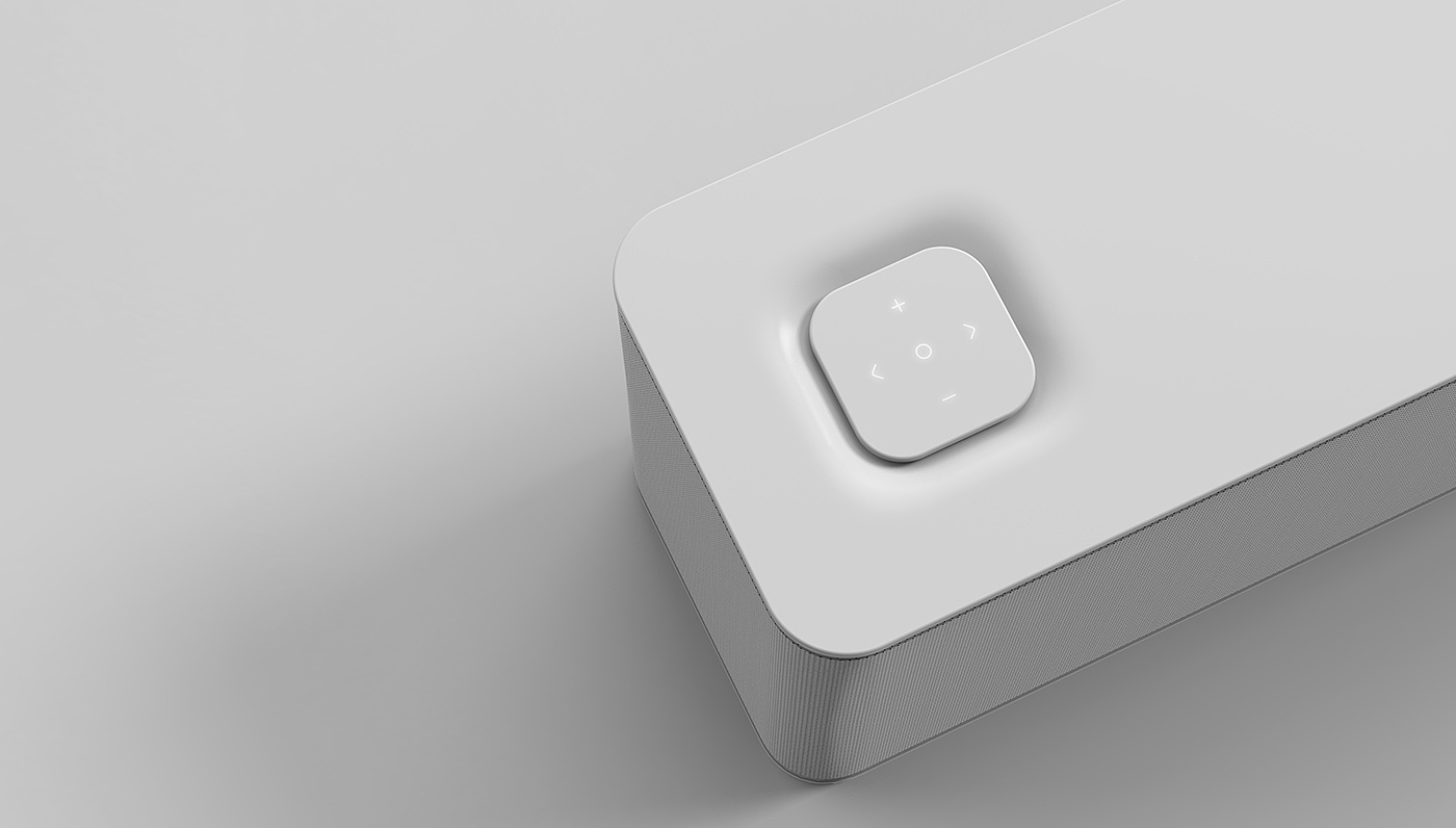 Simplicity，loudspeaker box，conceptual design，Wireless Bluetooth，