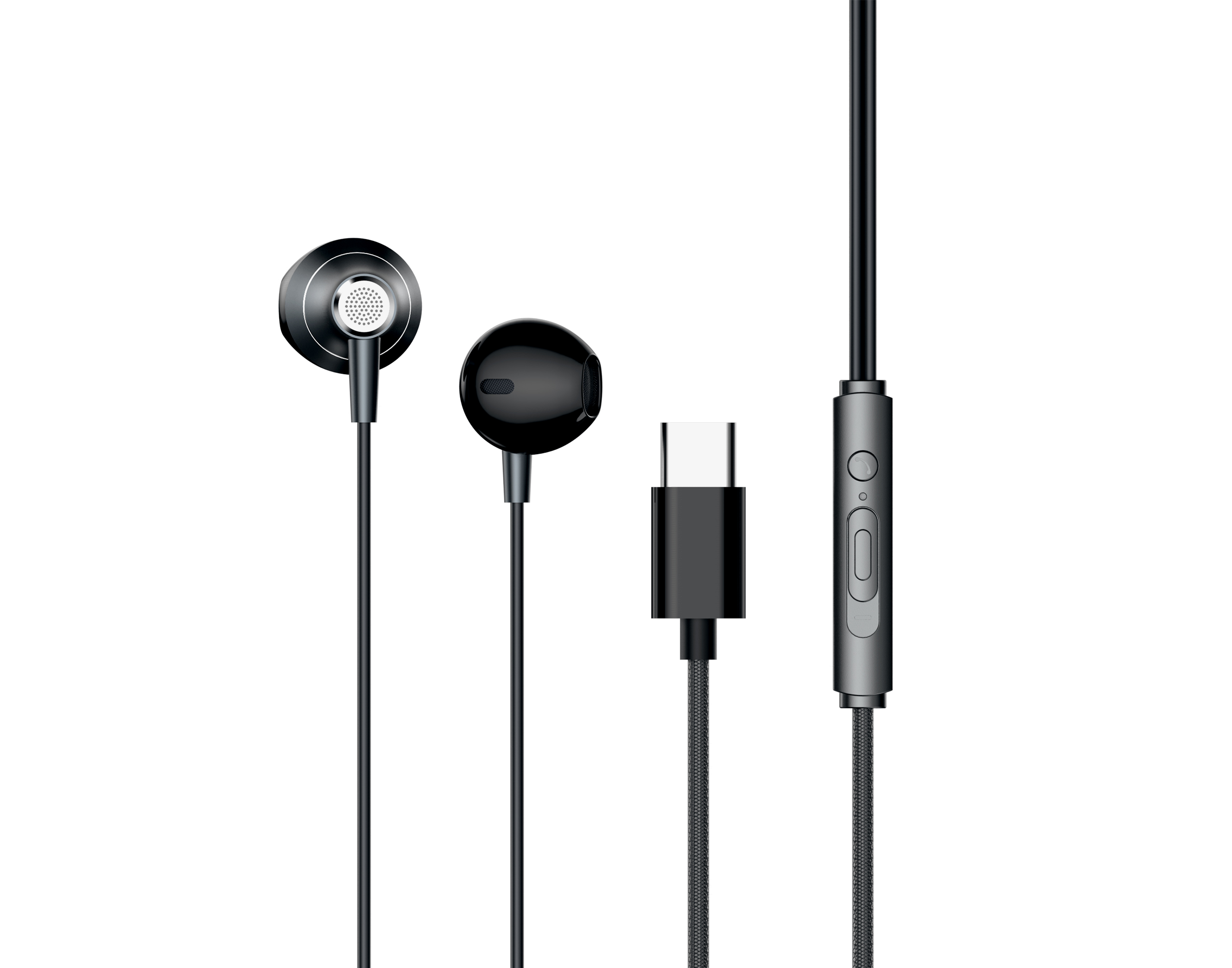 headset，Line control earphone，Digital，Electronics，Render，Design，