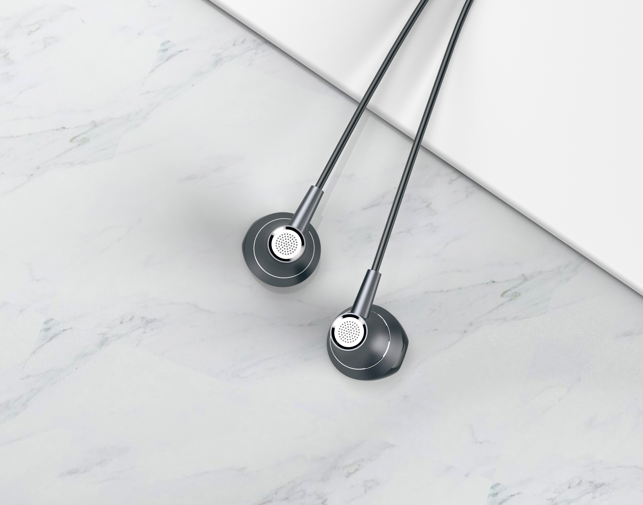 headset，Line control earphone，Digital，Electronics，Render，Design，