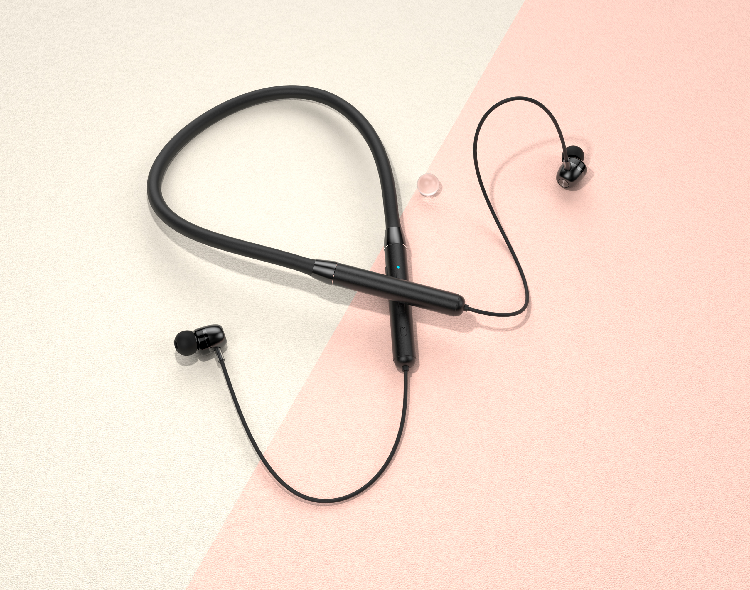 Bluetooth headset，Sports headset，Electronics，Digital，Render，