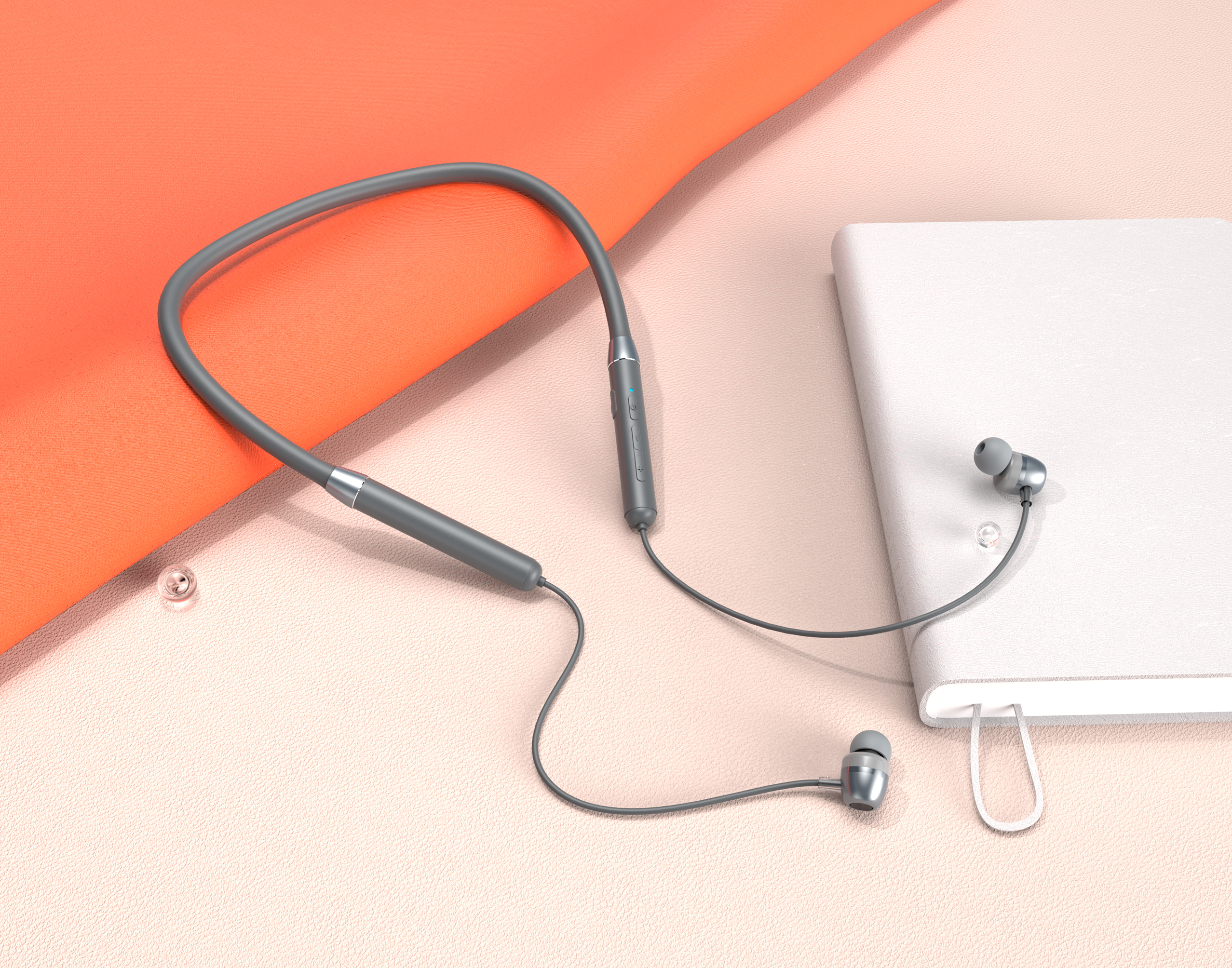 Bluetooth headset，Sports headset，Electronics，Digital，Render，