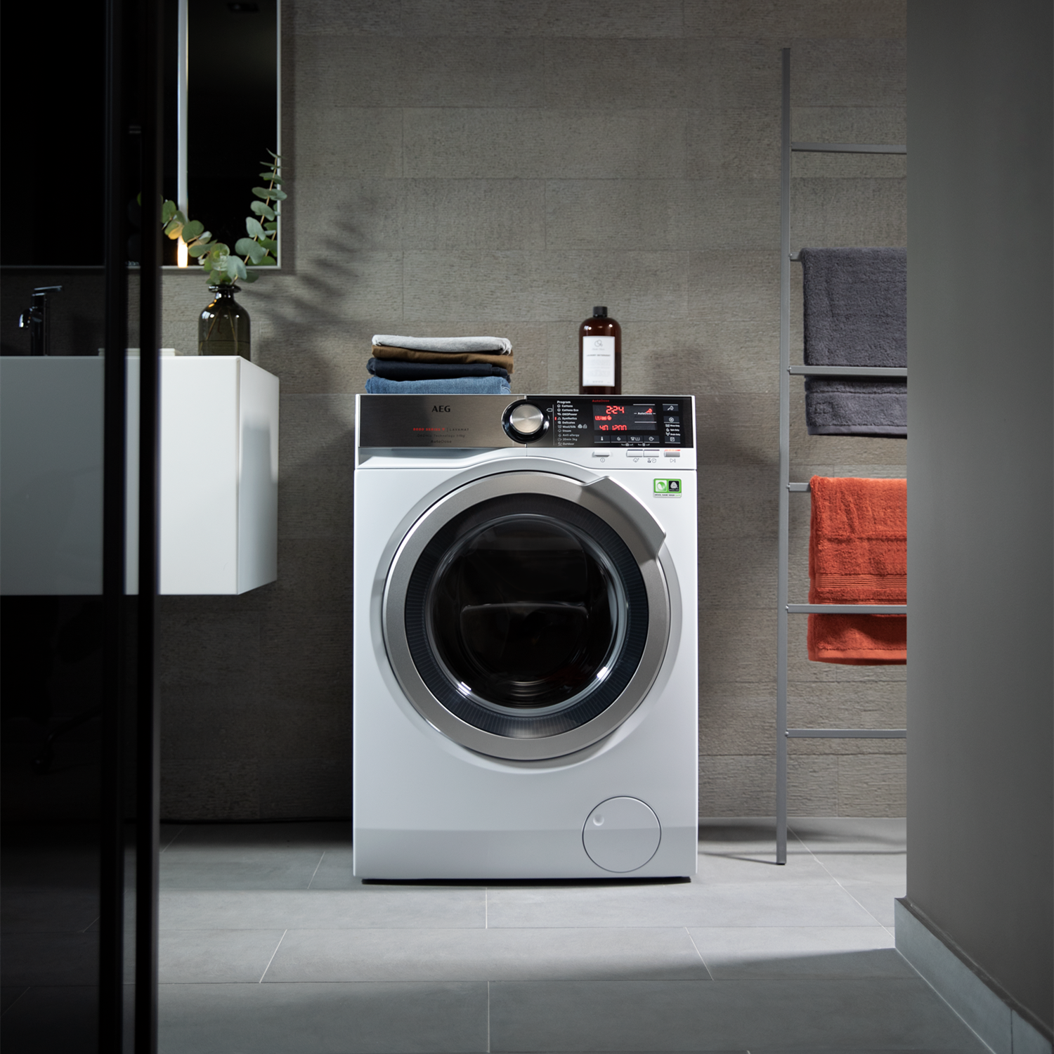 AEG，Washing machine，household electrical appliances，an electric appliance，Import，