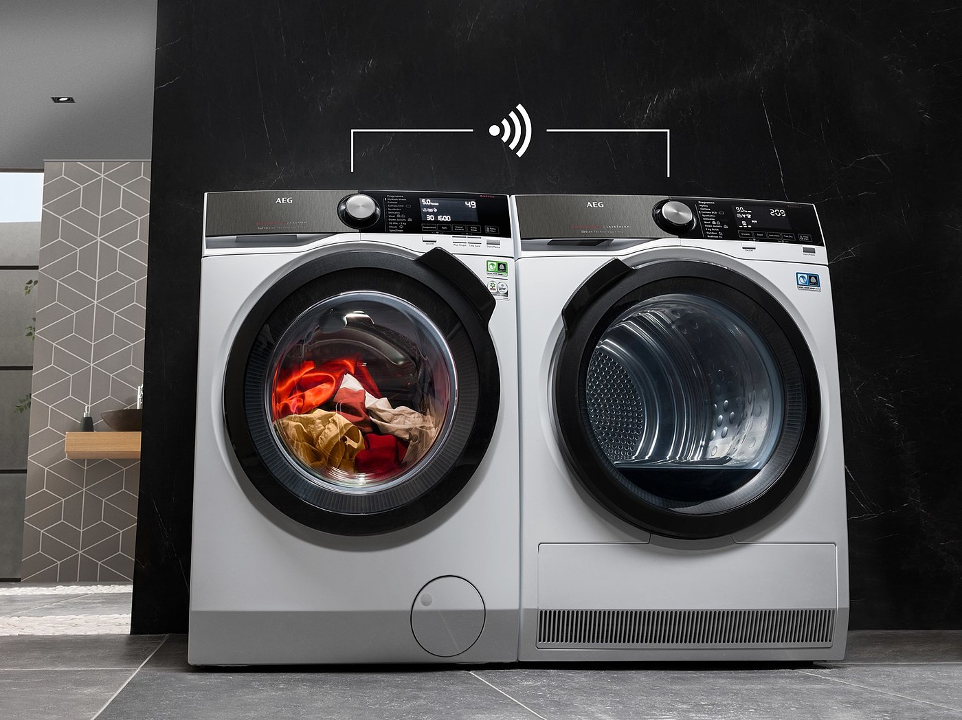 AEG，Washing machine，household electrical appliances，an electric appliance，Import，