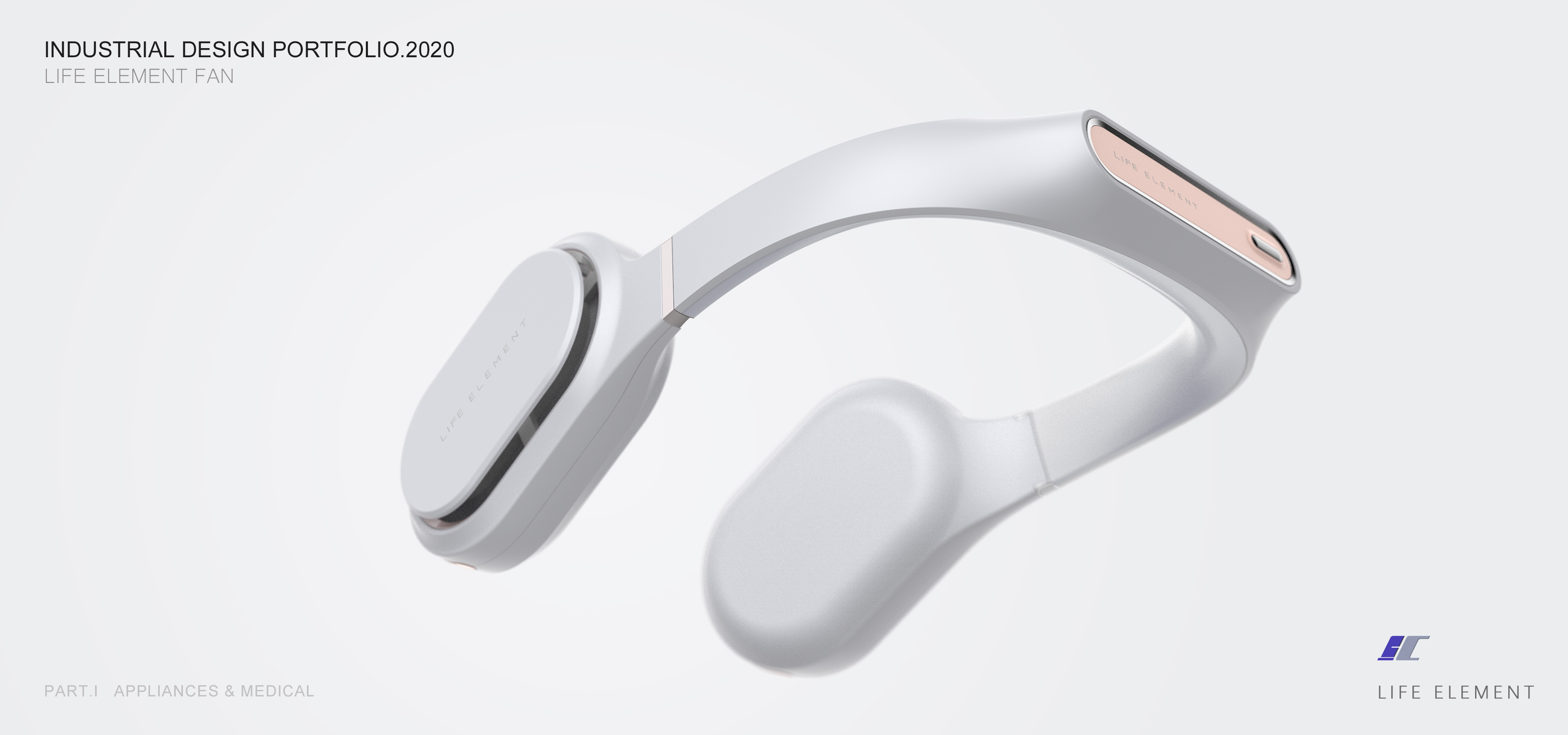 Fan，headset，wear，Portable，outdoors，