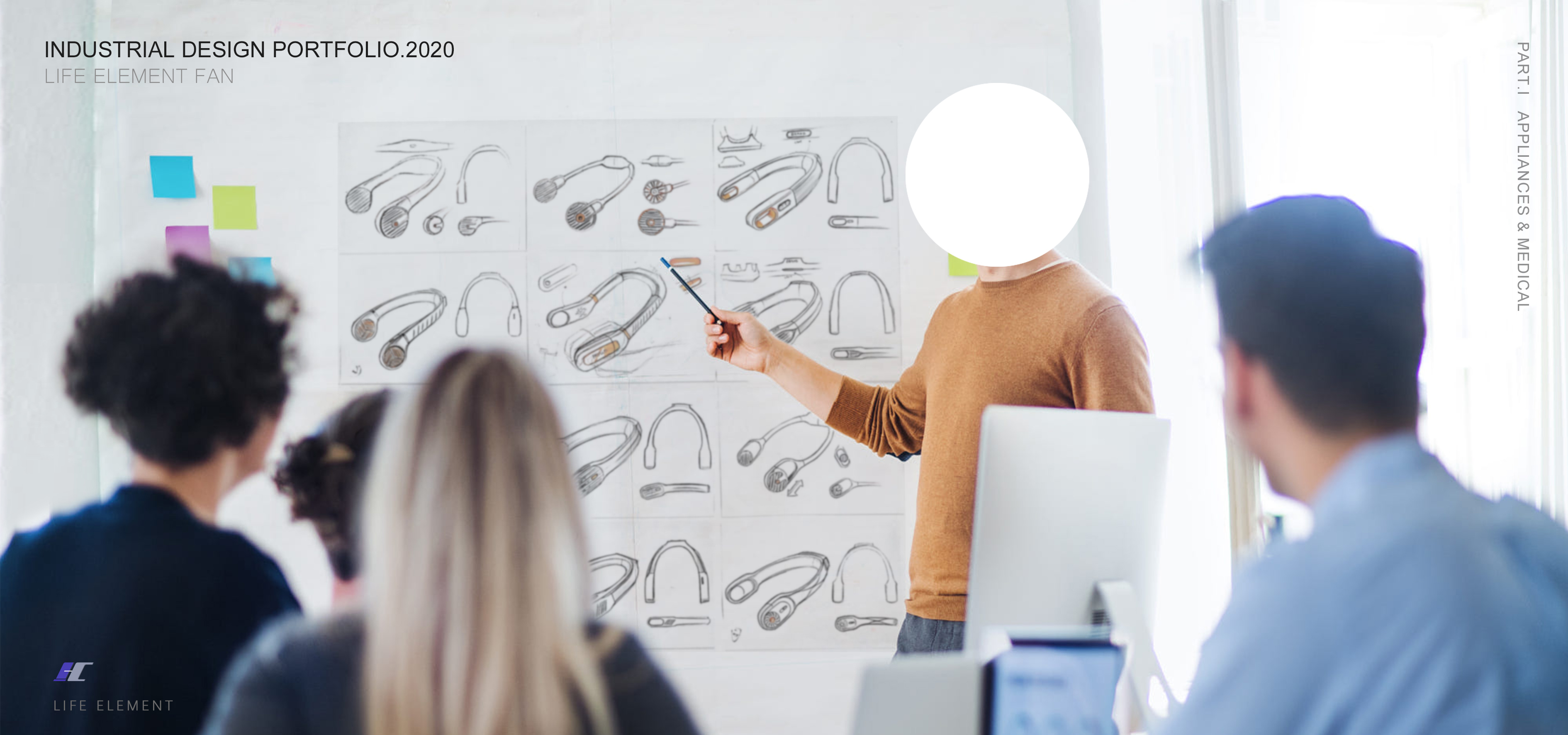 Fan，headset，wear，Portable，outdoors，