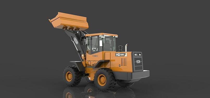 industrial design，construction machinery，Coating design，Color matching，Brand design，