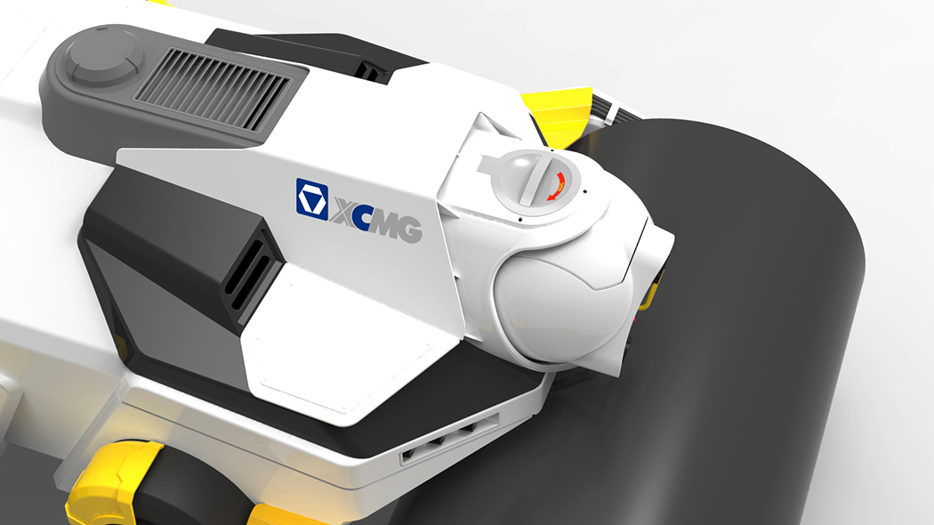 industrial design，Five stones，Roller，vehicle，conceptual design，construction machinery，Five stone design，