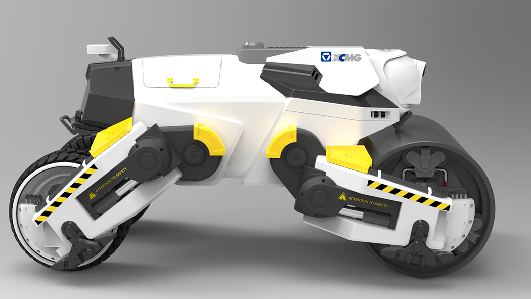 industrial design，Five stones，Roller，vehicle，conceptual design，construction machinery，Five stone design，