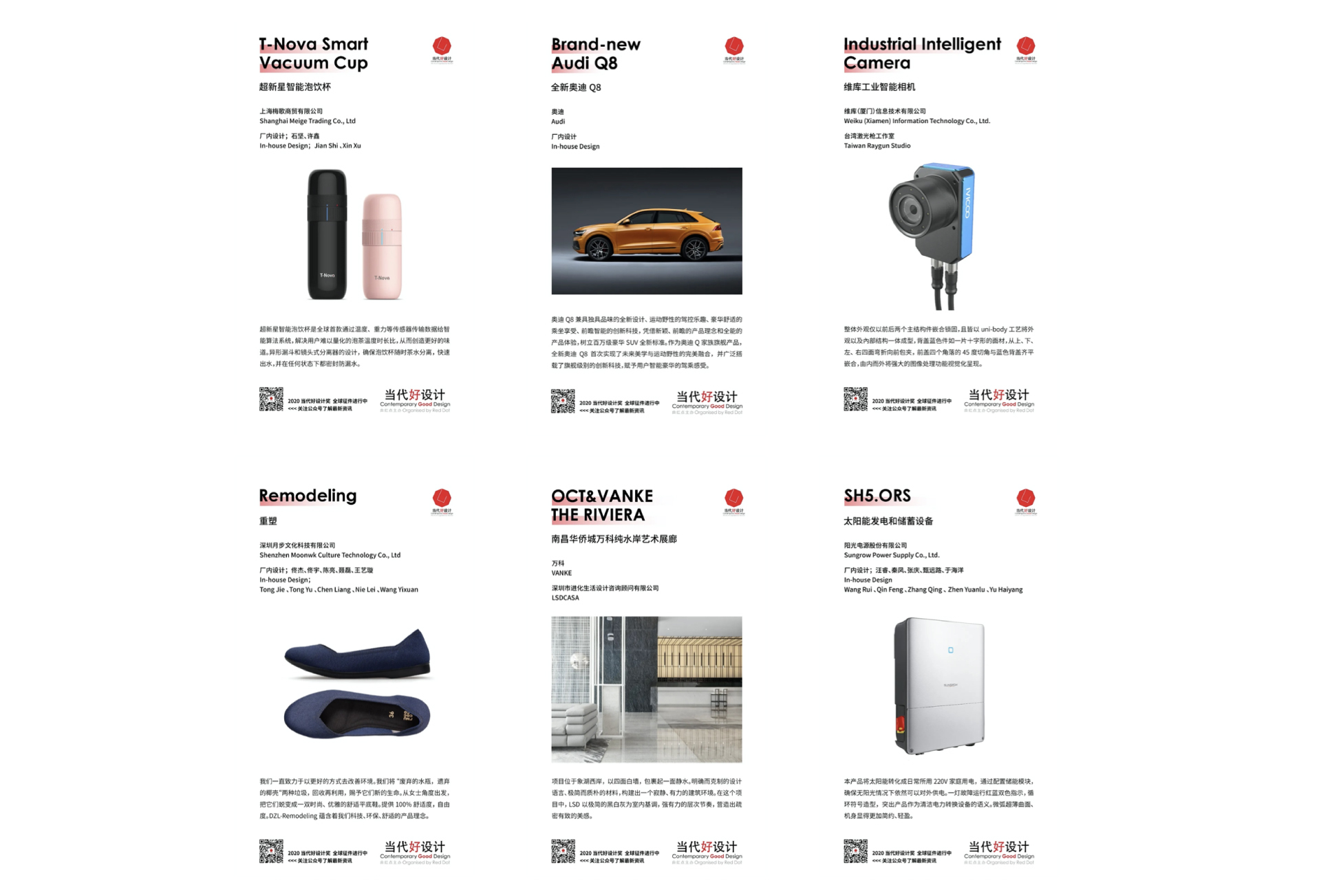 Contemporary good design award，activity，