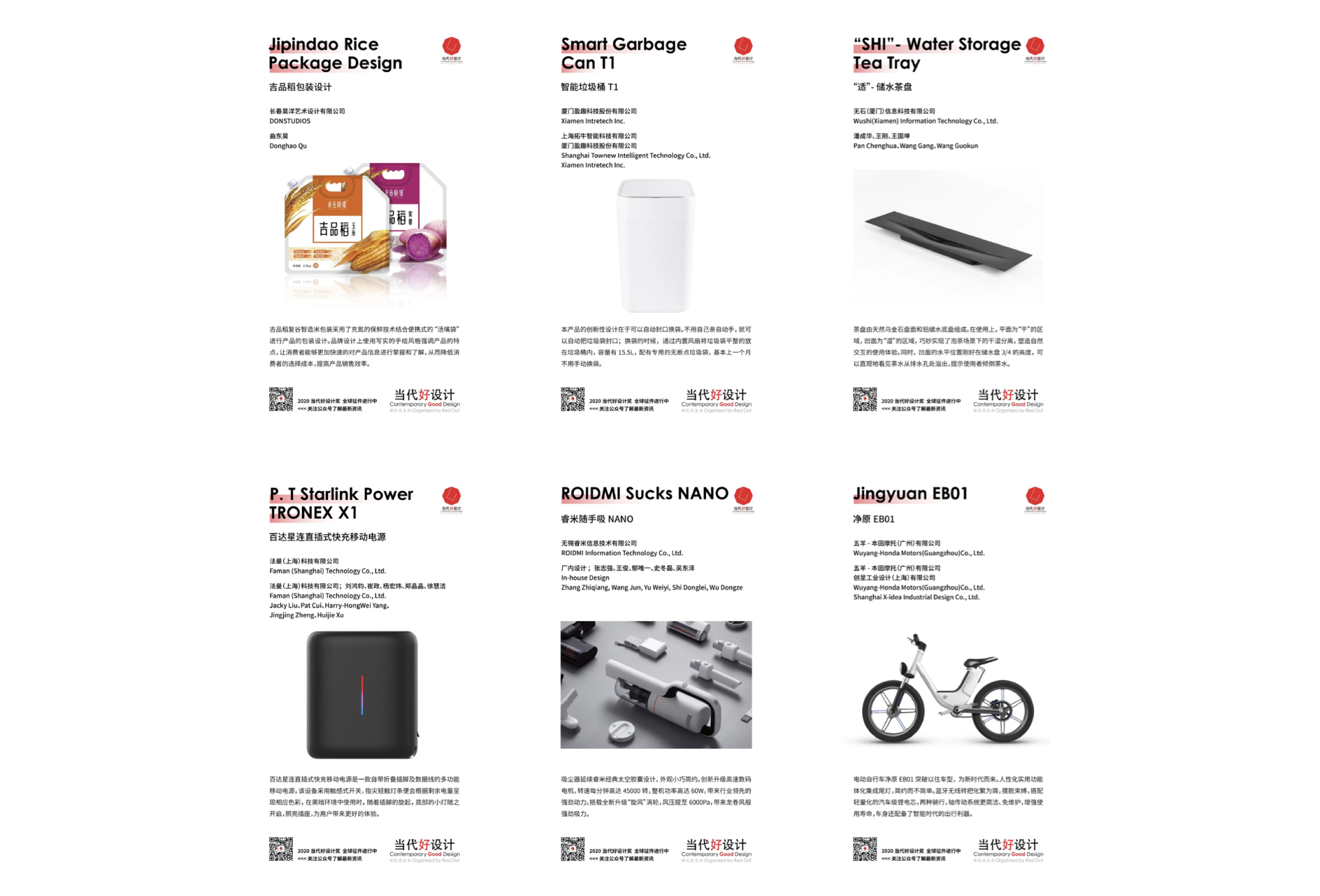 Contemporary good design award，activity，