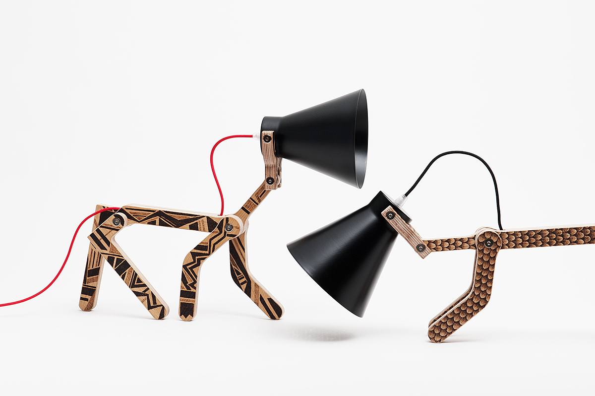 Interesting，Desk lamp，puppy，Animal modeling，Creative design，