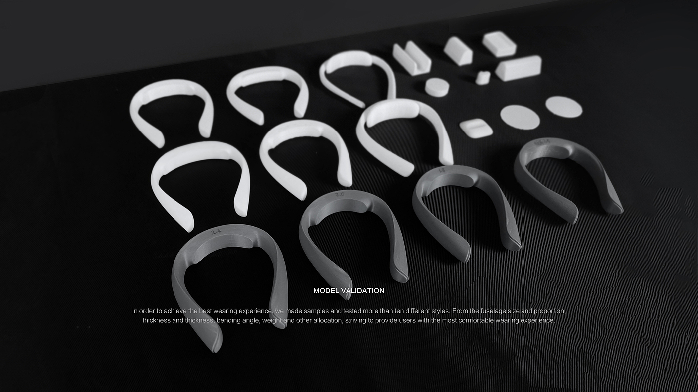 2020 if Award，2020 red dot award，SKG，Neck massage instrument，Smart wearable device，Designed，Cloud nest design，