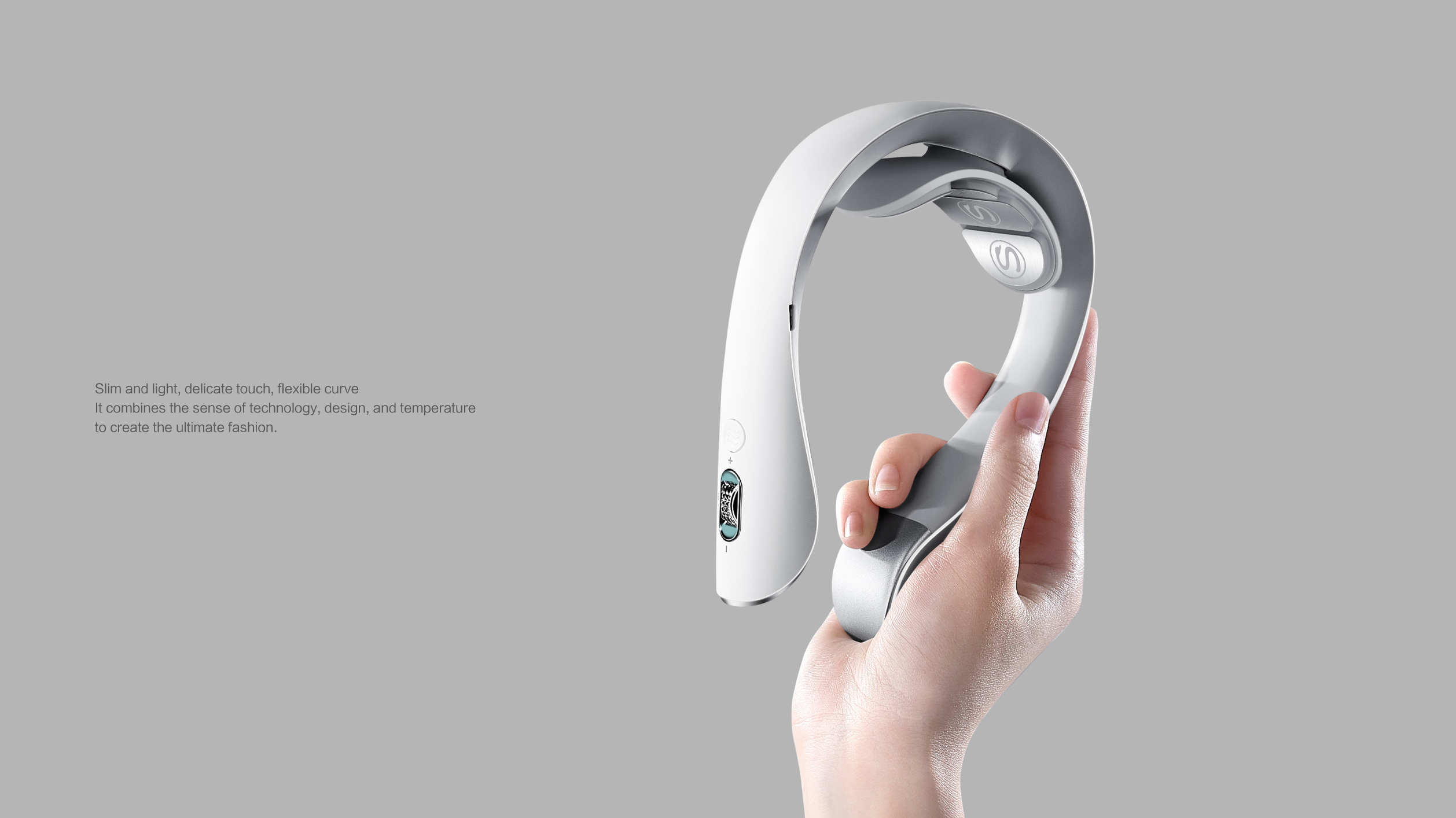 2020 if Award，2020 red dot award，SKG，Neck massage instrument，Smart wearable device，Designed，Cloud nest design，