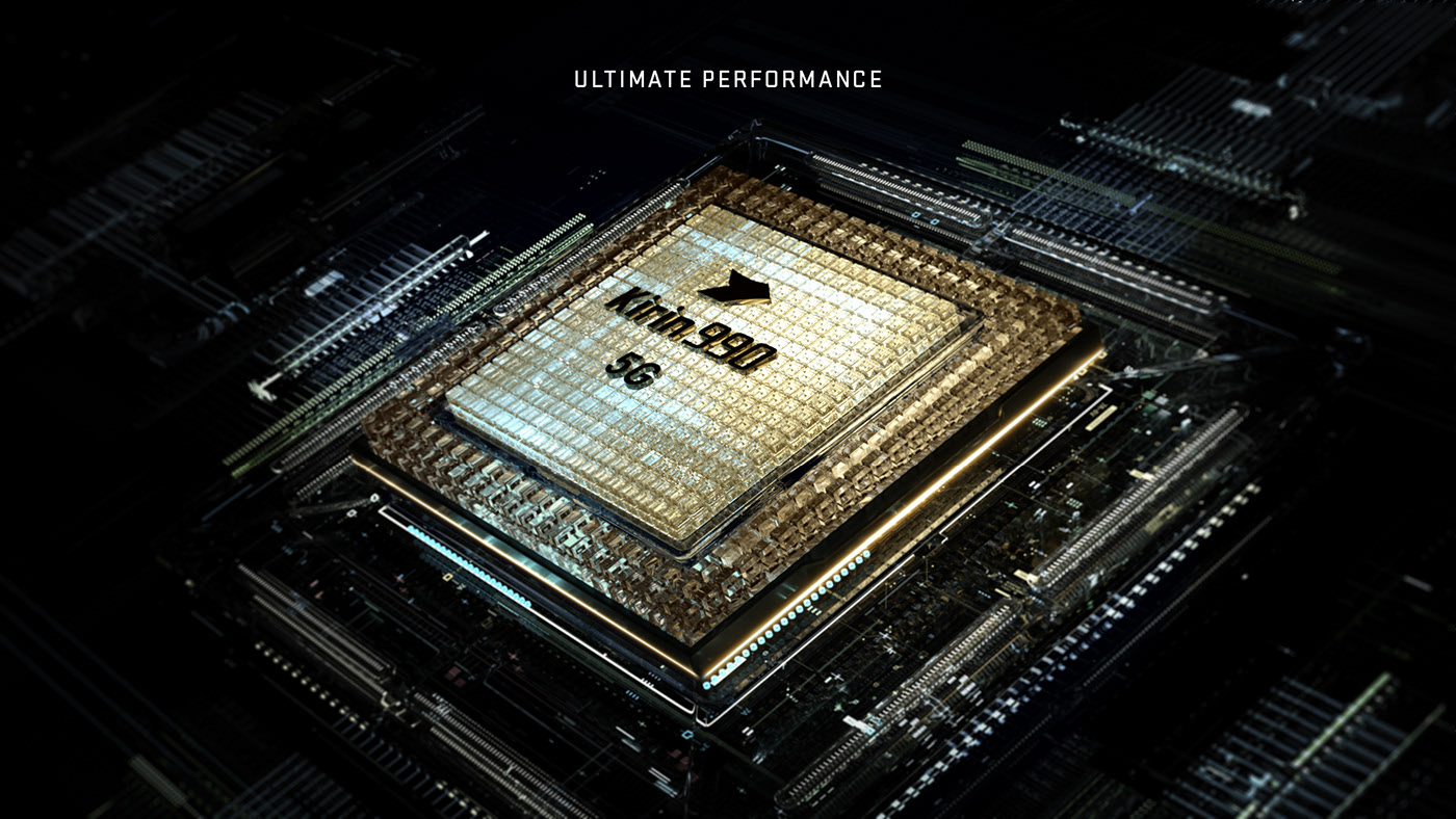 Huawei，P40，Minimalism，c4d，