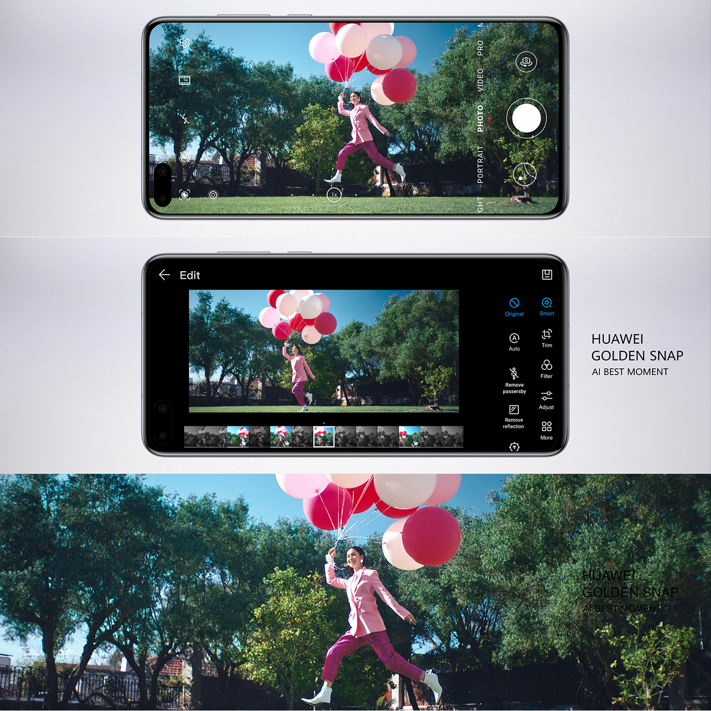 Huawei，P40，Minimalism，c4d，