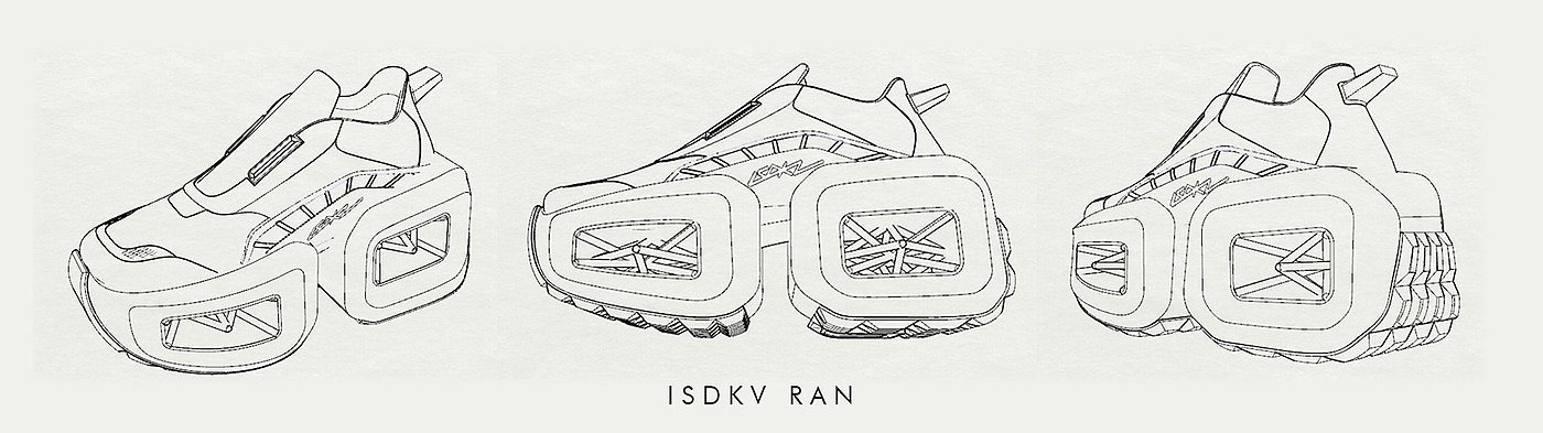 ISDKV RAN，concept，Futurist，Architecture，shoes，Digital，