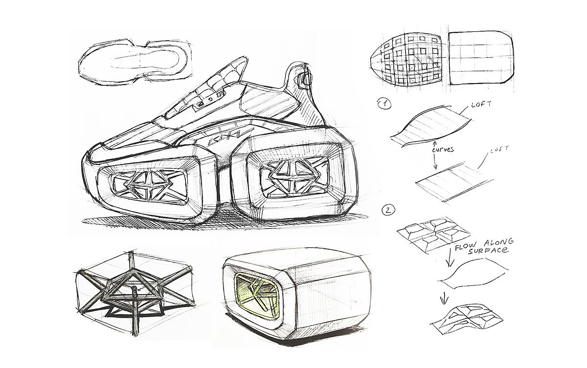 ISDKV RAN，概念，未来派，建筑，鞋，数码，