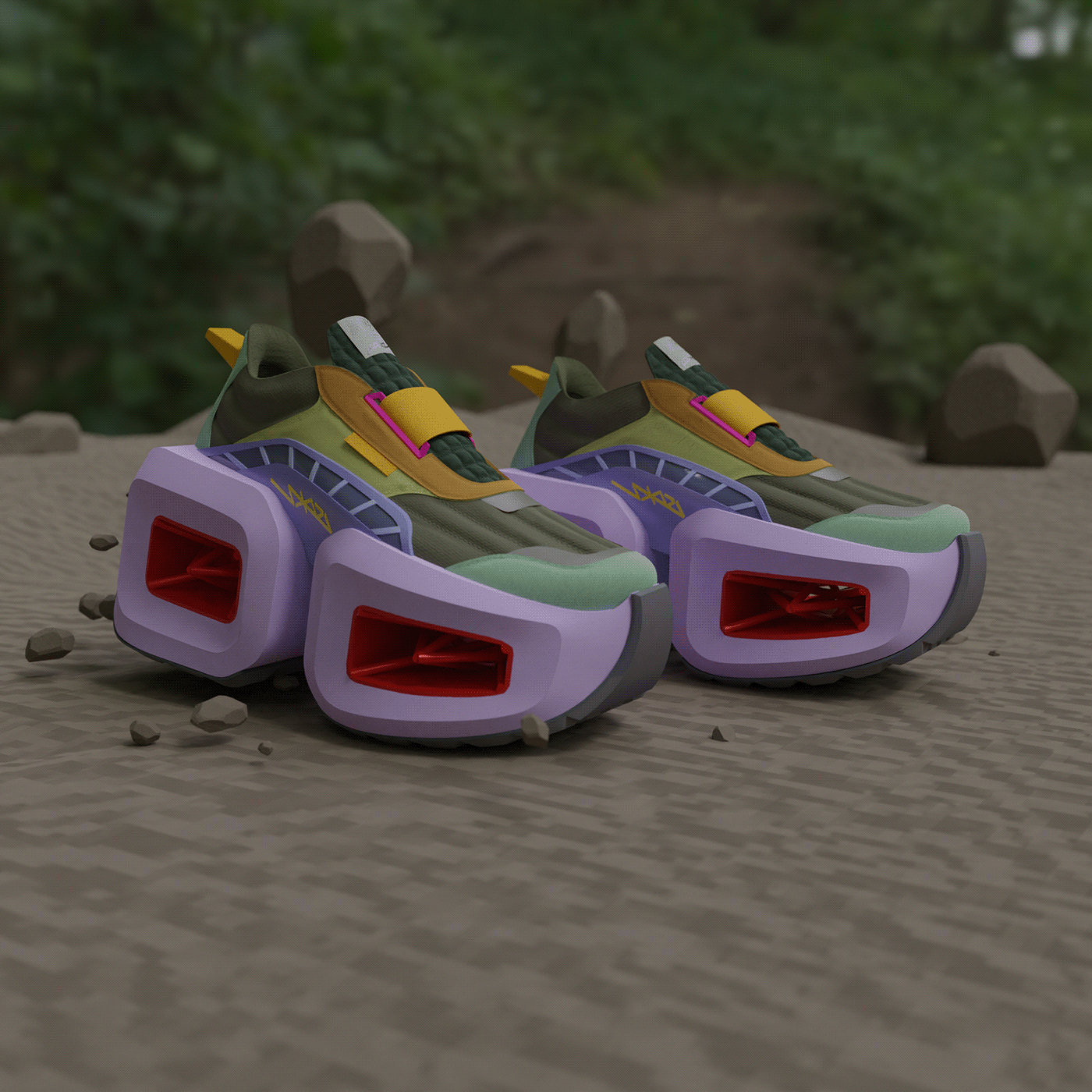 ISDKV RAN，concept，Futurist，Architecture，shoes，Digital，