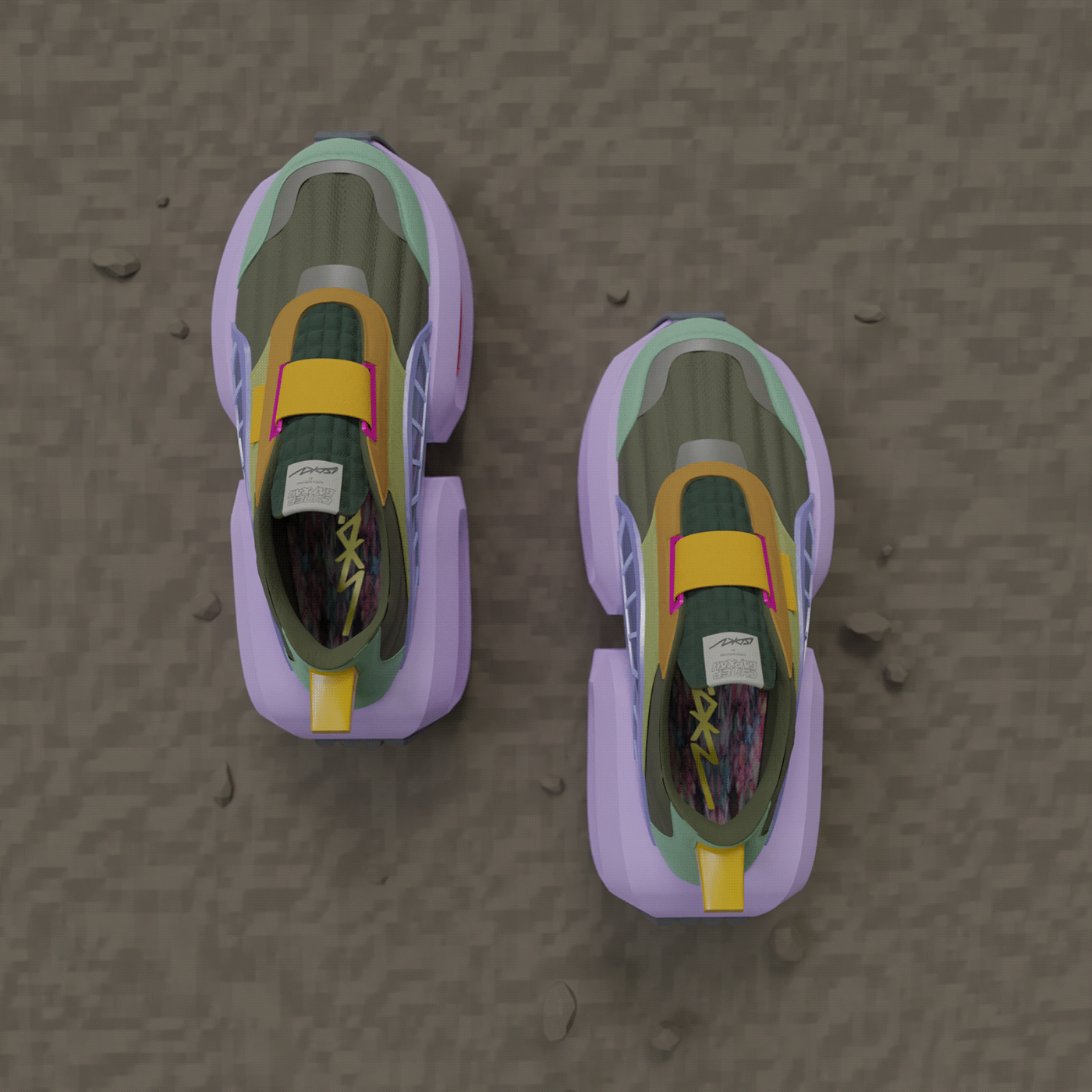 ISDKV RAN，concept，Futurist，Architecture，shoes，Digital，