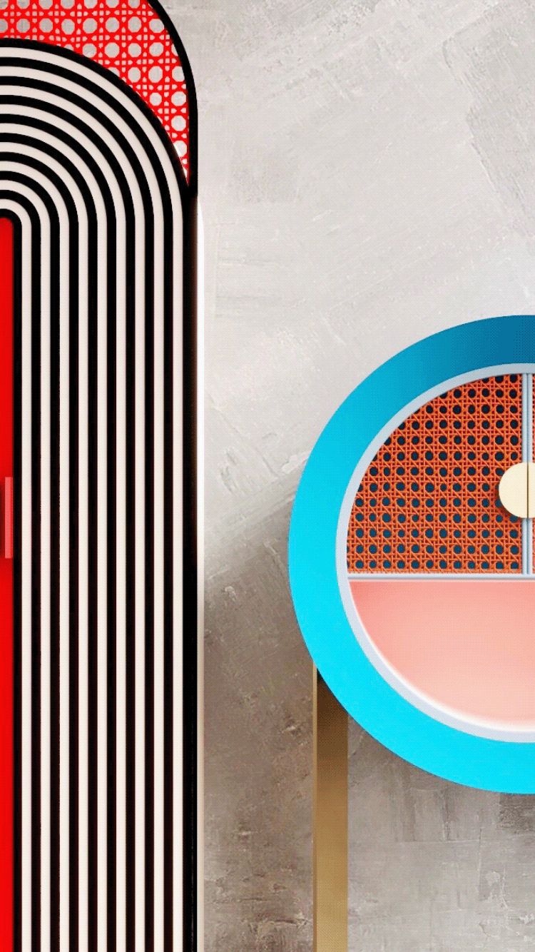 in January，furniture，indoor，Render，rod & dot，