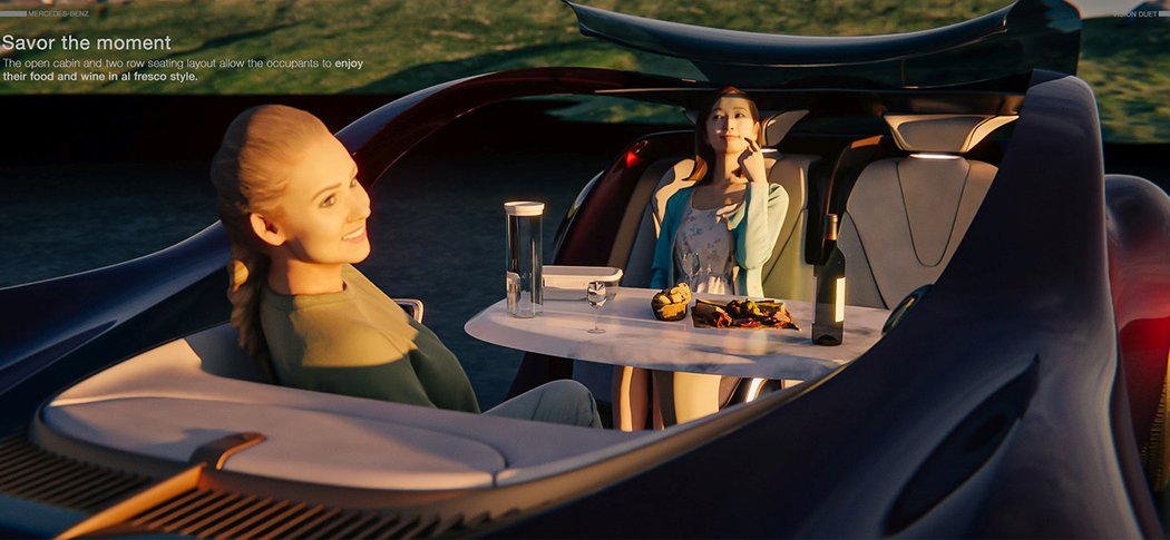 Mercedes-Benz，Automatic driving，automobile，future，