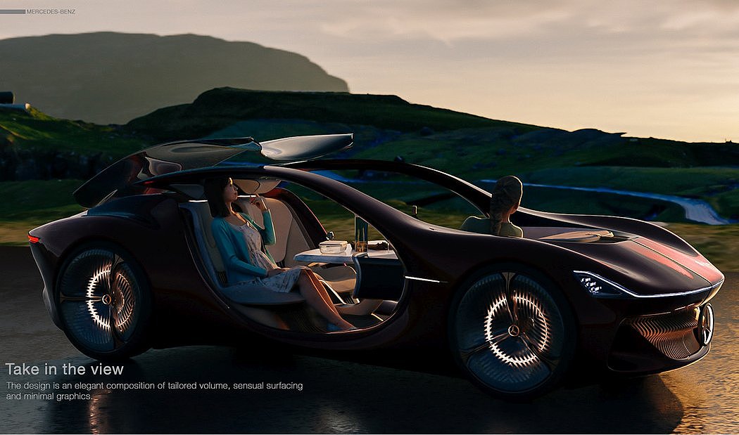 Mercedes-Benz，自动驾驶，汽车，未来，