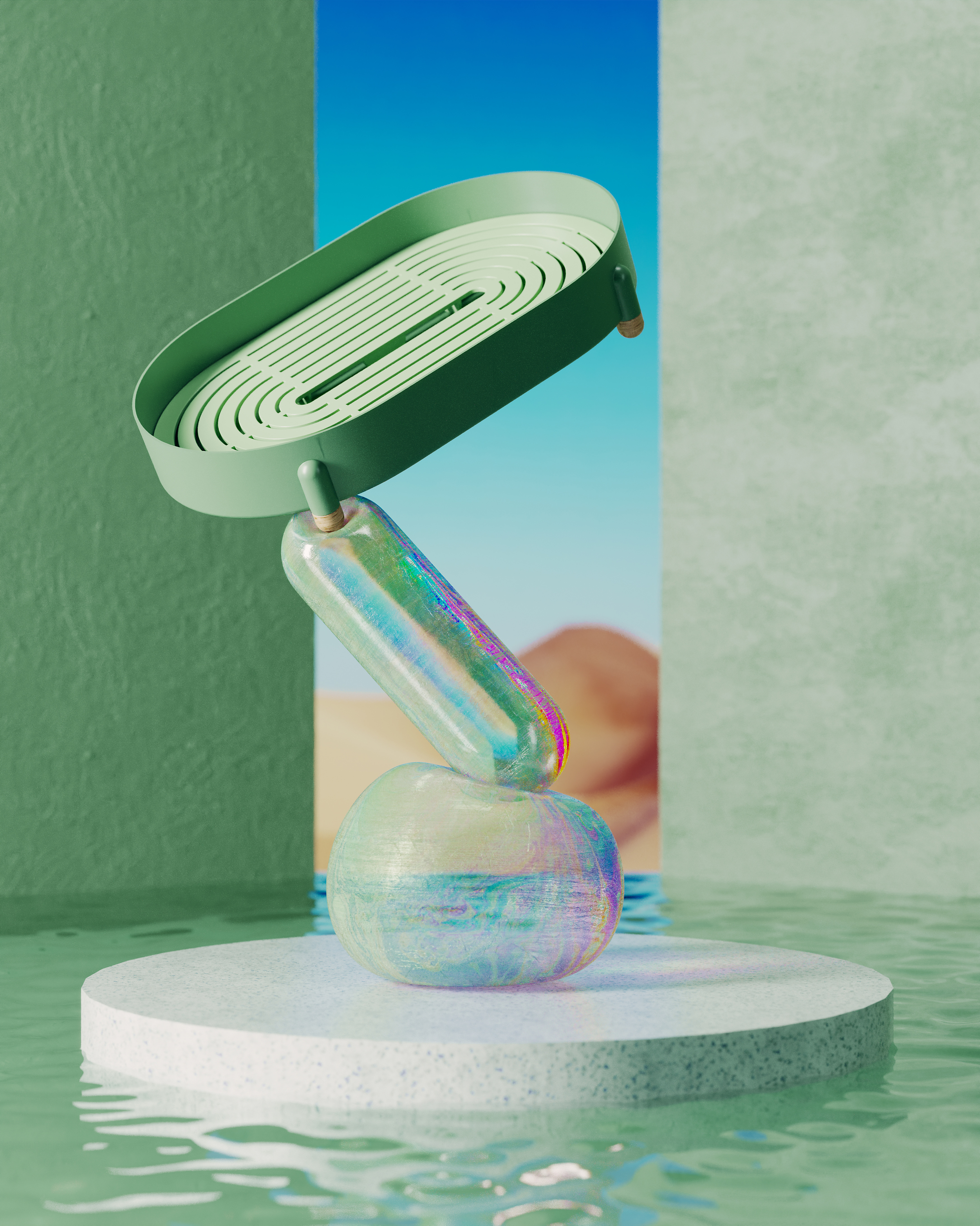 Household goods，tea tray，Double layer drain basket，Dopamine design，Daily necessities design，