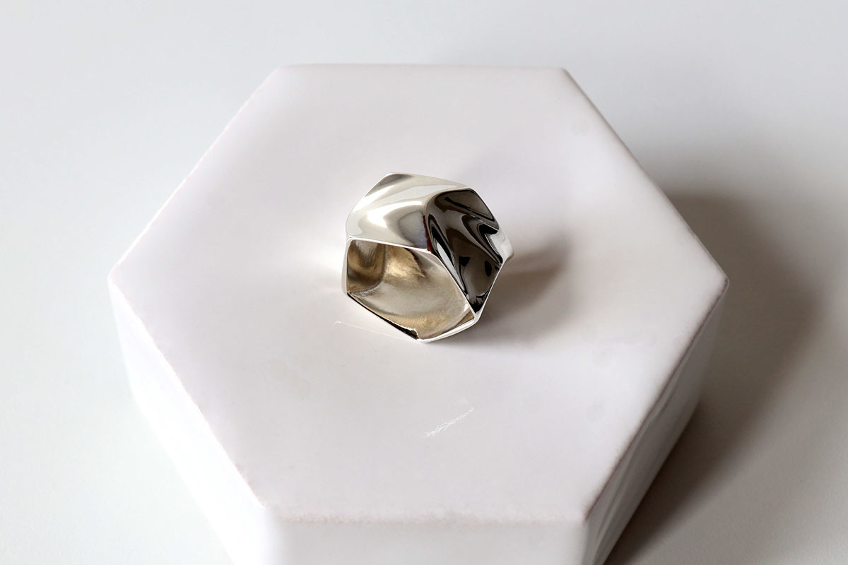 fluxring，Ring，Bracelet ，Liquid texture，Pentagonal，pretty，