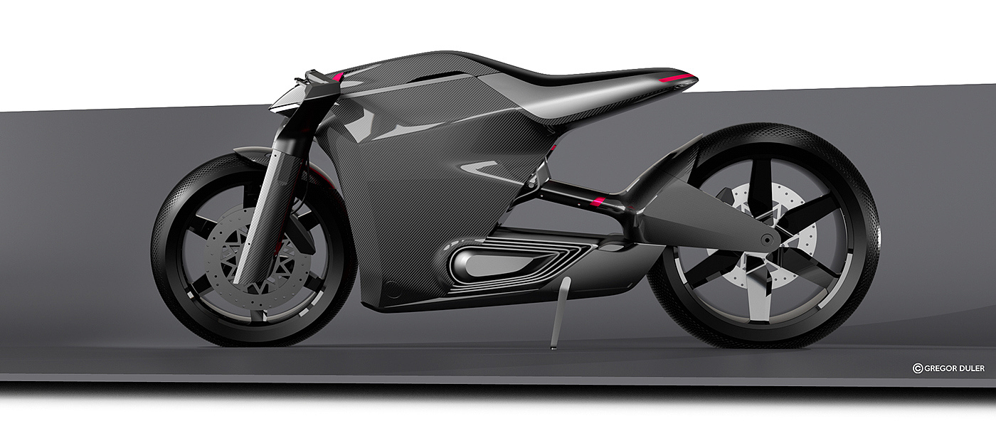 Two wheeled electric vehicle，Cool look，Design rendering，motorcycle，Electric motorcycle，