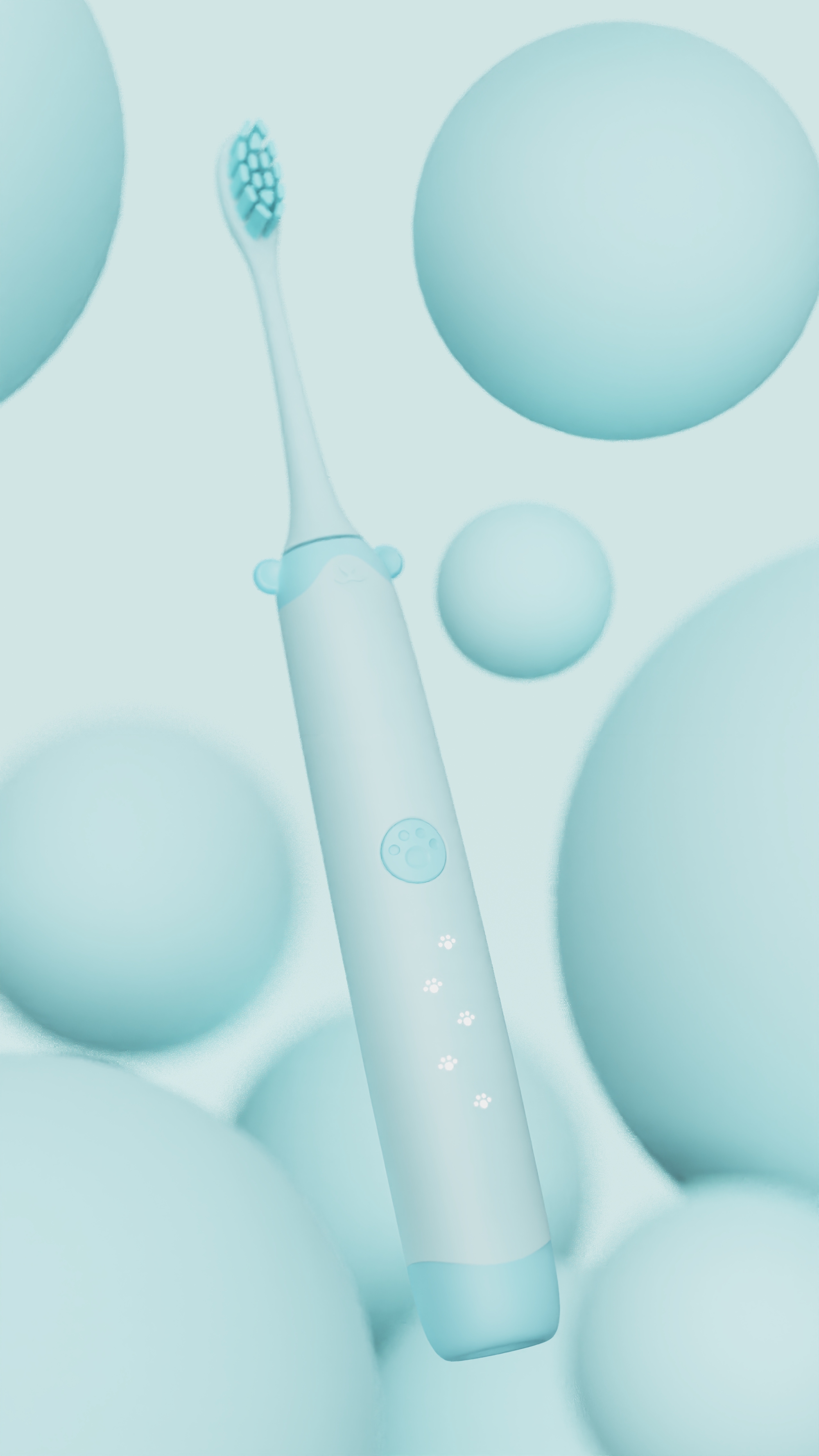 Children's toothbrush，product design，