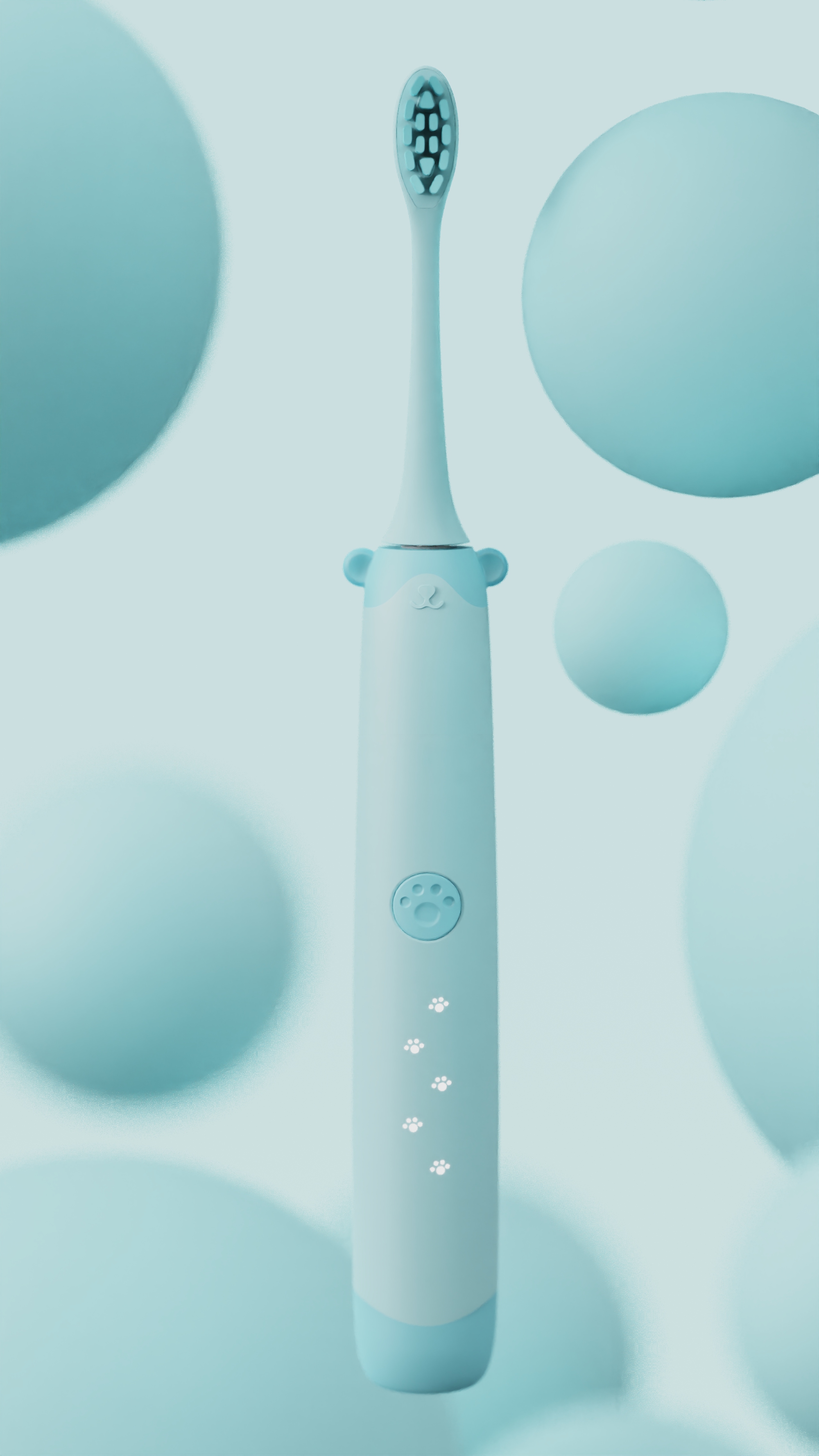 Children's toothbrush，product design，